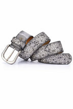Vintage Star Rivet Leather Belt