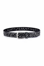 Vintage Star Rivet Leather Belt