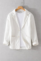 Striped Linen Jacket
