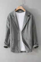 Striped Linen Jacket