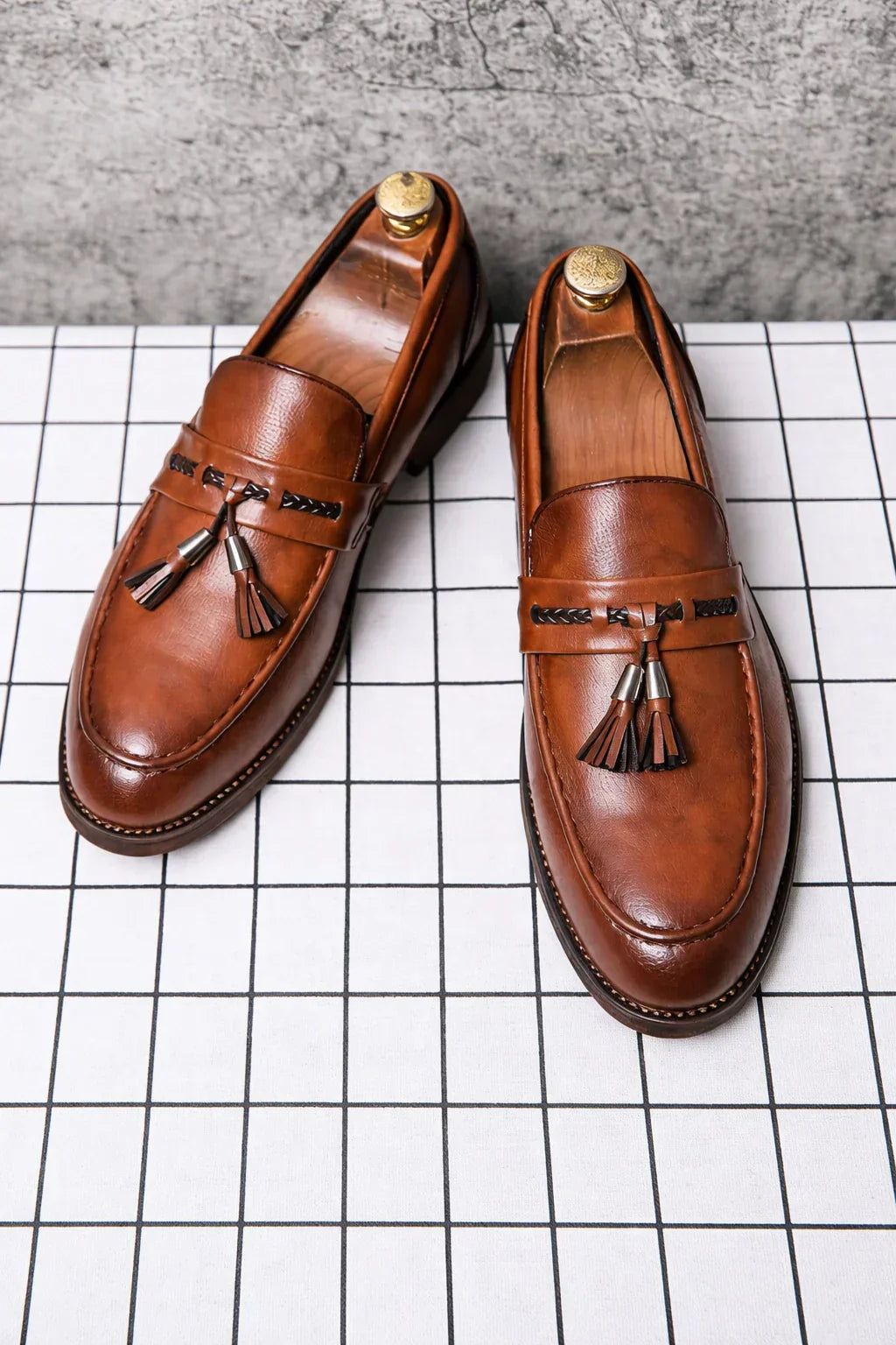 Milano Fringe Pointed Moccasins