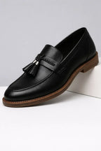 Milano Fringe Pointed Moccasins