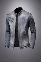 Ryder Denim Moto Jacket