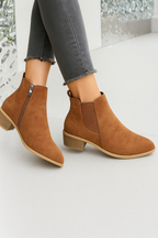 Vegan Suede Vila Boots