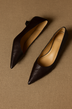 Elar Genuine Leather Heels