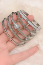 Titanium Gold & Silver Bracelet