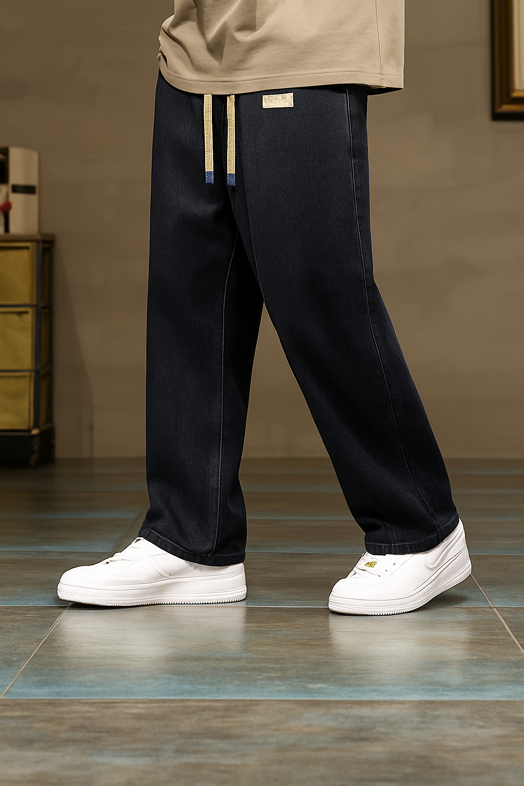 Leg Wide Fit Jeans